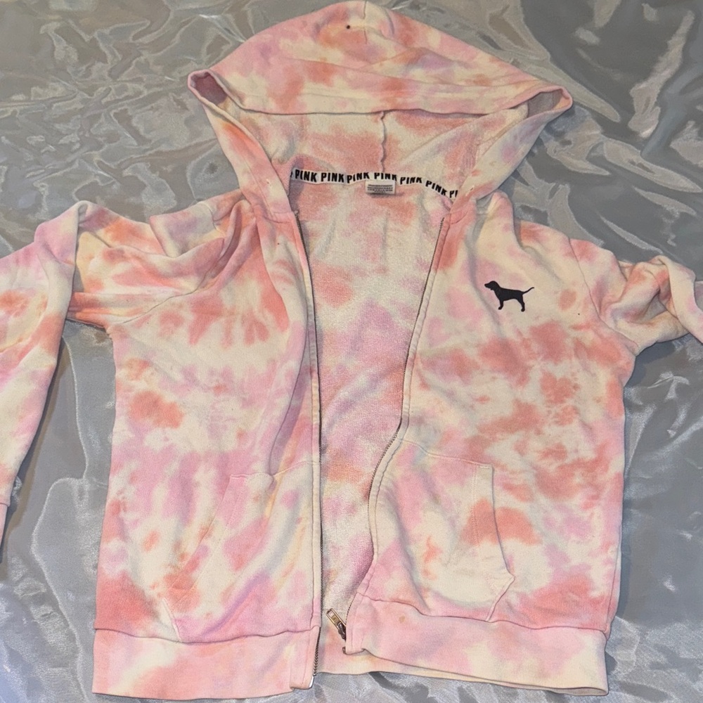 Victoria's Secret Pink Tie-Dye Hoodie